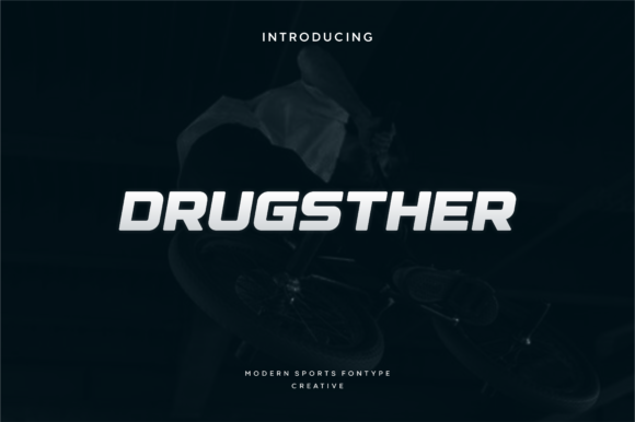 Drugsther: A Display Font That Cuts Through the Noise