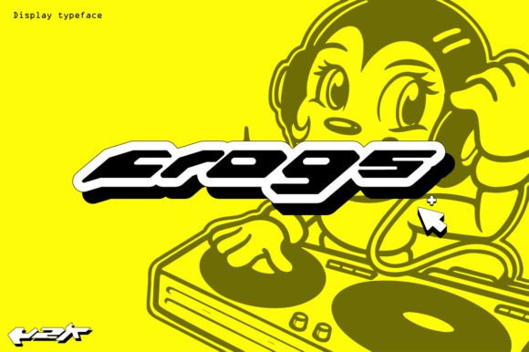 Frogs Y2K Font: A Retro-Futuristic Design Tool for Modern Creativity
