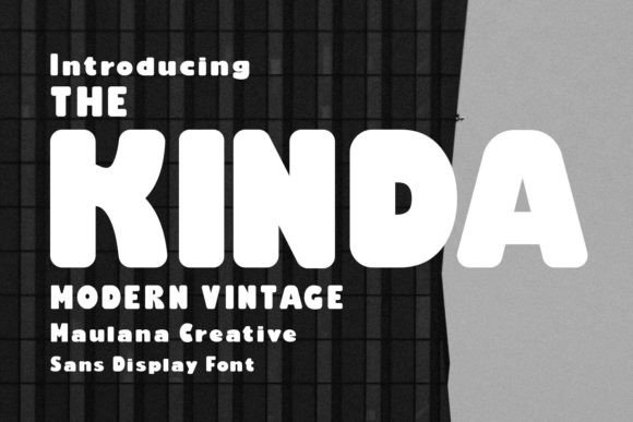 Kinda Font: Where Bold Personality Meets Multilingual Power