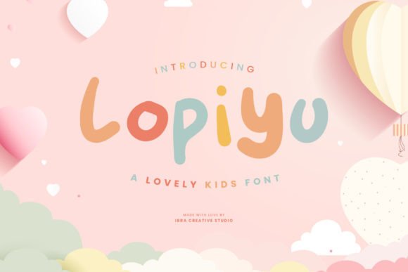 Lopiyu: Where Playful Typography Meets Purposeful Design for Young Learners and Creative Professionals