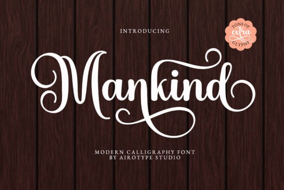 Mankind: A Luxurious Script Font for Modern Design
