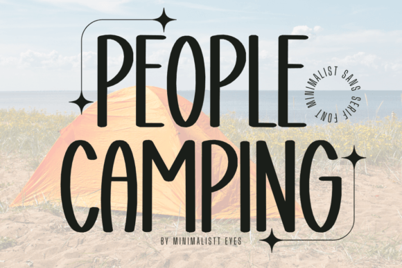 People Camping: Whimsy with Warmth