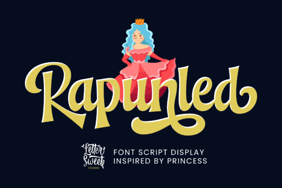 Rapunled: The Enchanting Script Font Inspired by Rapunzel’s Magic