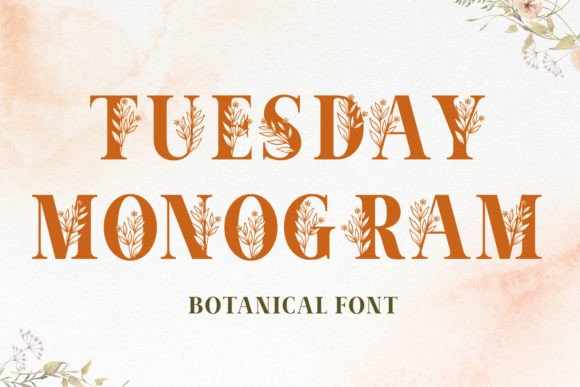 Tuesday Monogram