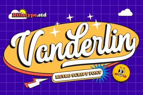 Vanderlin: A Timeless Retro Script Font