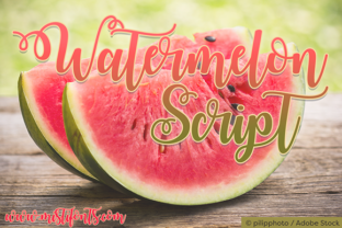 Watermelon Script: Juicy & Bouncy Calligraphy